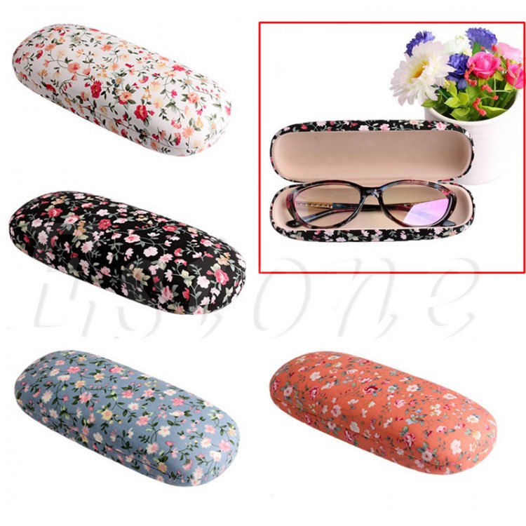 Baroque Floral Horizontal Glasses Case Abstract Print Pocket Zipper  Sunglasses Pouch Classic Male Female Eyewear Box - AliExpress